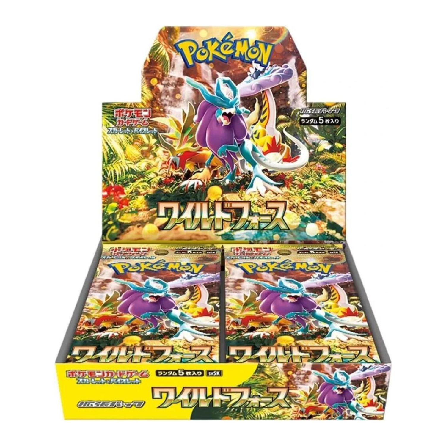 Wild Force Booster Box - SV5K: Wild Force (SV5K) — FlameTail Trading